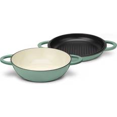 Cookware Cuisinart Chef Classic Enameled Cast Iron 2-in-1 Multipurpose Cookware Set