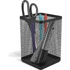 Rosso Accessori per penna TRU RED Stackable Wire Mesh Jumbo Pencil Holder TR57573-CC