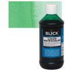 8 oz water bottle Blick Liquid Watercolor Green, 8 oz bottle