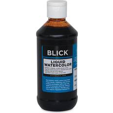 8 oz water bottle Blick Liquid Watercolor Brown, 8 oz bottle