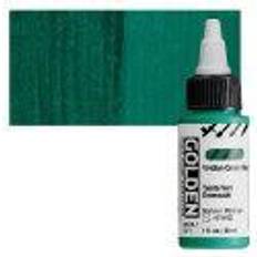 Golden Pinturas acrílicas Golden High Flow Acrylics Viridian Hue, 1 oz bottle