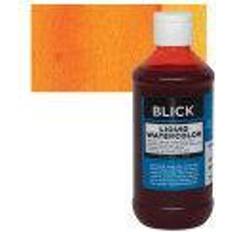 8 oz water bottle Blick Liquid Watercolor Orange, 8 oz bottle