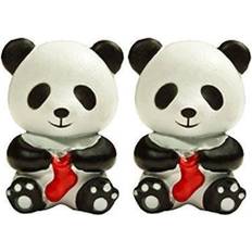 Knitting Needle Stoppers HiyaHiya Knitting Needle Point Protectors Panda Set fo 2 for Small Needles US 2-8 HIPANDAPOINTSM