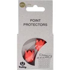 Knitting Needle Stoppers Tulip Tulip Point Protectors-Orange/Large