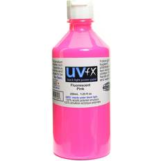 UVFX Black Light Poster Paint fluorescent pink 250 ml bottle