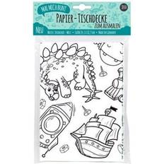Mal Mich Bunt Ausmal-Tischdecke aus Papier Entdecker