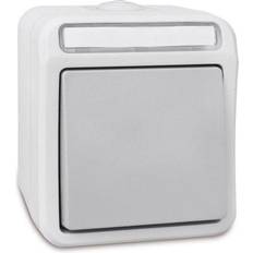 Grey Wall Switches Peranova 102447 Wet room switch product range Toggle switch Pera Light grey, Dark grey