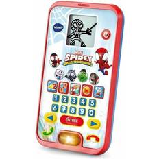 Vtech Aktivitetsleksaker Vtech Interaktiv telefon Spidey Barn