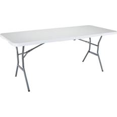 White Outdoor Coffee Tables Lifetime Folding Table White 185 x 74 x 76 cm