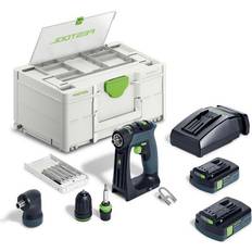 Festool Akku Bohrschrauber cxs 18 c 3,0-Set 576884 im Systainer SYS3 df m 187