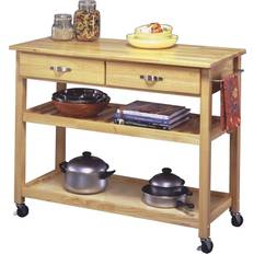 Beige Trolley Tables Homestyles Natural Designer Utility Cart Trolley Table