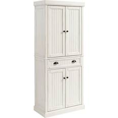 Crosley Furniture Seaside Storage Cabinet 33x71.5"