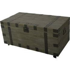 Coffee Tables Benjara Trunk Accent Coffee Table