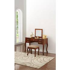 Saltoro Sherpi Poundex F4147 Bobkona Dressing Table