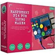 Franzis Experimentlådor Franzis Raspberry Pi 4 für Young Maker: LED-Würfel, verrückte Farbenspiele, Discolicht und vieles mehr programmieren und mit Knete steuern