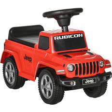 Kinderauto AIYAPLAY Rutschauto mit Hupe rot 63,5L x 29B x 42H cm rutschauto rutscherfahrzeug mit hupe kinderfahrzeug kinderauto