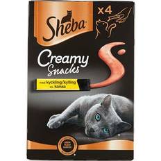 Sheba Husdjur Sheba Creamy Snacks Kyckling 4x12