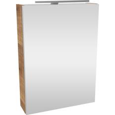 Fackelmann Mirror Cabinet 50cm x 68cm with LED Lighting
