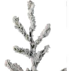 Orange Christmas Trees Northlight 36" Flocked Alpine Coral Artificial Unlit Christmas Tree