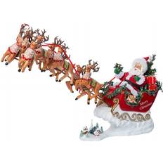 S. C7414 Fabriche' Musical Santa with