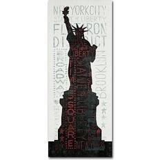 Wall Decorations ‎Trademark Global Fine Art Statue of Liberty Canvas Art Wall Decor