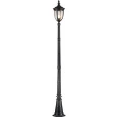 E Iluminaciones de Poste Elstead Lighting Cleveland 1-Light Single Head Lamp Post Weathered Bronze E27 243 mm Dimmbar Farola