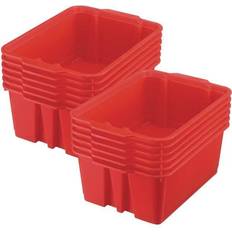 Really Good Stuff Stackable Plastic Book and Organizer Bins Set of 1