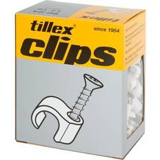 Skrueclips Tillex skrueclips rund, TX20, 10-14/33