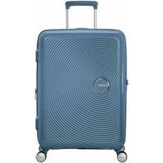 Bagagli American Tourister SoundBox Valigia da Stiva M Stone Blue