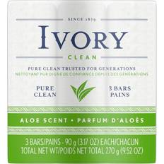 Ivory Simply Aloe Bath Bar 3 Count