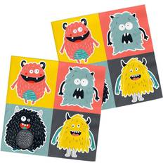 Festartikler Folat Monster Bash Servietter