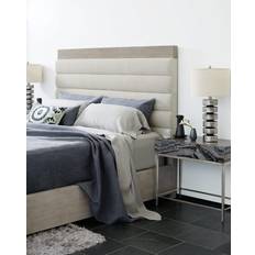 Bed Frames Linea Channel-Tufted King Bed GRAY