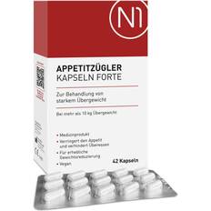 Gewichtskontrolle & Detox N1 Appetitzügler Kapseln forte 42 60 Stk.