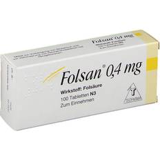 Teofarma s.r.l. Folsan 0,4 mg Tabletten 100 Stk.