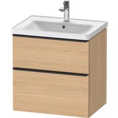 Beige Badkamermeubels voor Enkele Wastafels Duravit D-Neo Wand Badmeubel 63.4 x 45.2 x 62.5 cm