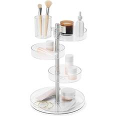 White Makeup Storage Umbra Pirouette Cosmetic