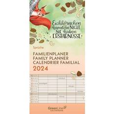 Sprüche 2024 Familienplaner 22x45