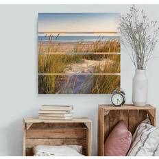Flooring Holzbild Plankenoptik Stranddüne am Meer