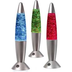 SATISFIRE ROCKET Glitzer RGB Lavalampe