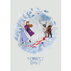 Komar Disney Wandbild Frozen Spirit Kinderzimmer, Babyzimmer, Dekoration, Kunstdruck 50x70cm