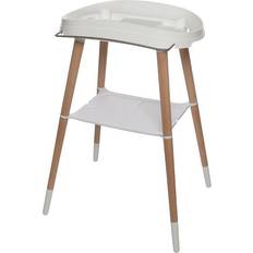 Baby badekar med stativ Bébé-Jou Badekarstativ Sense Edition hvid, 85 cm