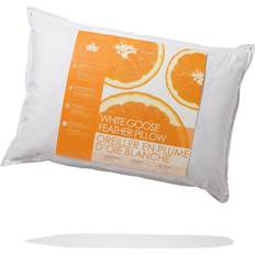 Algodón Almohadas White Goose Feather Pillow Almohada de Plumas