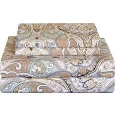 274.32 cm Underlakan Pointehaven 200 TC Cotton Paisley Printed Percale Laken Multifarget (274.32x)