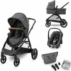 Avtagbara hjul - Duovagnar Barnvagnar Maxi-Cosi Zelia S Trio (Duo) (Travel system)