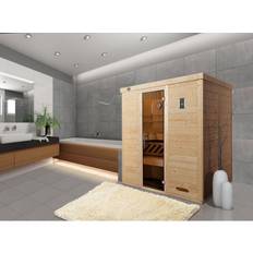 Saunazubehör Weka Design-Sauna Kemi 4, Glastür