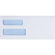 Sobres con Ventana Business Source 42204 Double Window Envelopes, 3-5/8' x8-5/8' 500/Box, Wove