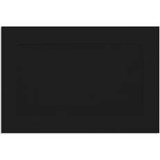 Sobres con Ventana LUX Paper 6 x 9 Full Face Window Envelopes Midnight Black 80lb Text