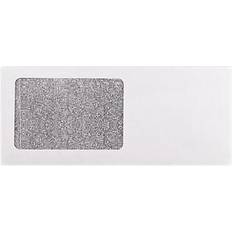 Enveloppes à Fenêtre LUX Security Tinted #10 Window Envelope, 4 1/2" x 9 1/2" White, 50/Pack WS-3133-50 White