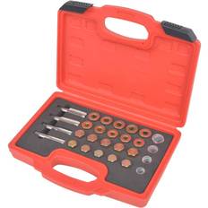 Best_rated Installation Kits vidaXL Oil Drain Plug Repair Kit 64 pcs M13 M15 M17 M20