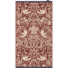William Morris Handdukar William Morris Stawberry Thief Bath Badlakan Röd